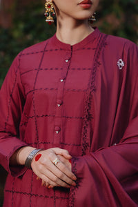 Cross Stitch | Eid Collection | RED WOOD by Cross Stitch - Designer Dress - Type: Ladies Clothes - Available at Libayah - 100% Original