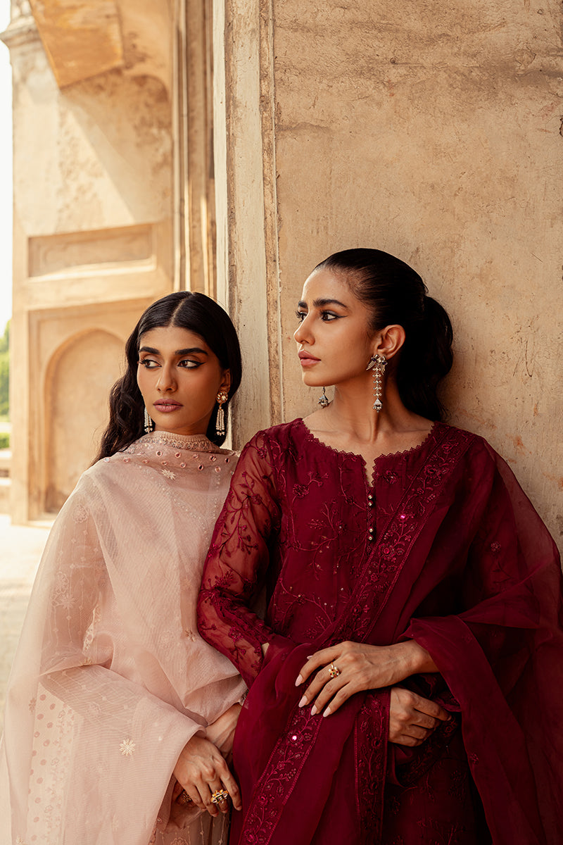 Cross Stitch | Eid Collection | MAHTAB by Cross Stitch - Designer Dress - Type: Ladies Clothes - Available at Libayah - 100% Original