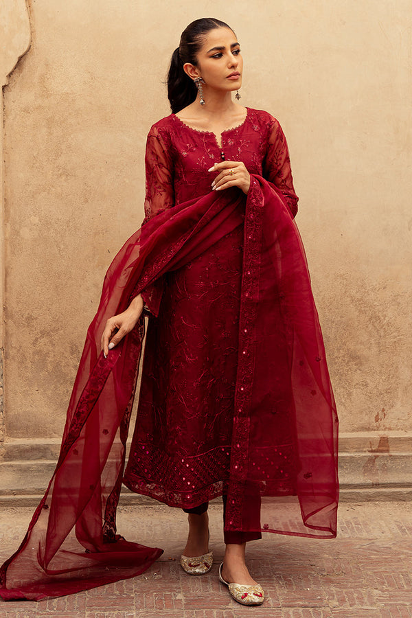 Cross Stitch | Eid Collection | MAHTAB by Cross Stitch - Designer Dress - Type: Ladies Clothes - Available at Libayah - 100% Original