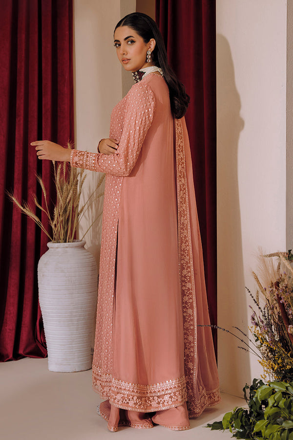 Cross Stitch | Eid Collection | CAMEO BROWN by Cross Stitch - Designer Dress - Type: Ladies Clothes - Available at Libayah - 100% Original