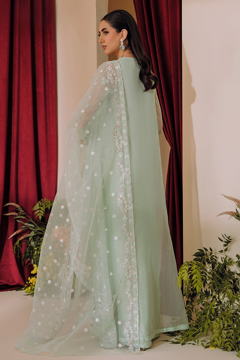 Cross Stitch | Eid Collection | MINTY GLAZE by Cross Stitch - Designer Dress - Type: Ladies Clothes - Available at Libayah - 100% Original