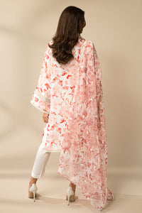 Cross Stitch | Eid Collection | CORAL IMPRESSION by Cross Stitch - Designer Dress - Type: Ladies Clothes - Available at Libayah - 100% Original