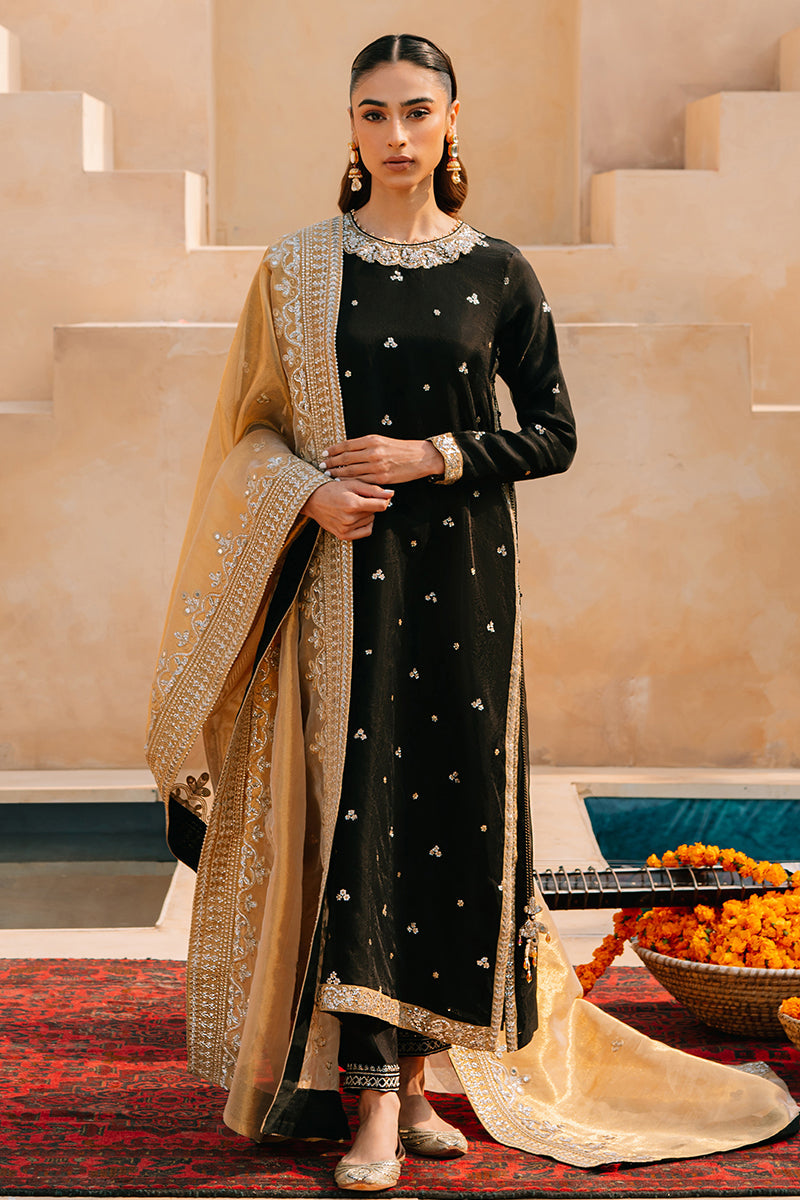 Cross Stitch | Eid Collection | RAVEN ETHEREAL by Cross Stitch - Designer Dress - Type: Ladies Clothes - Available at Libayah - 100% Original