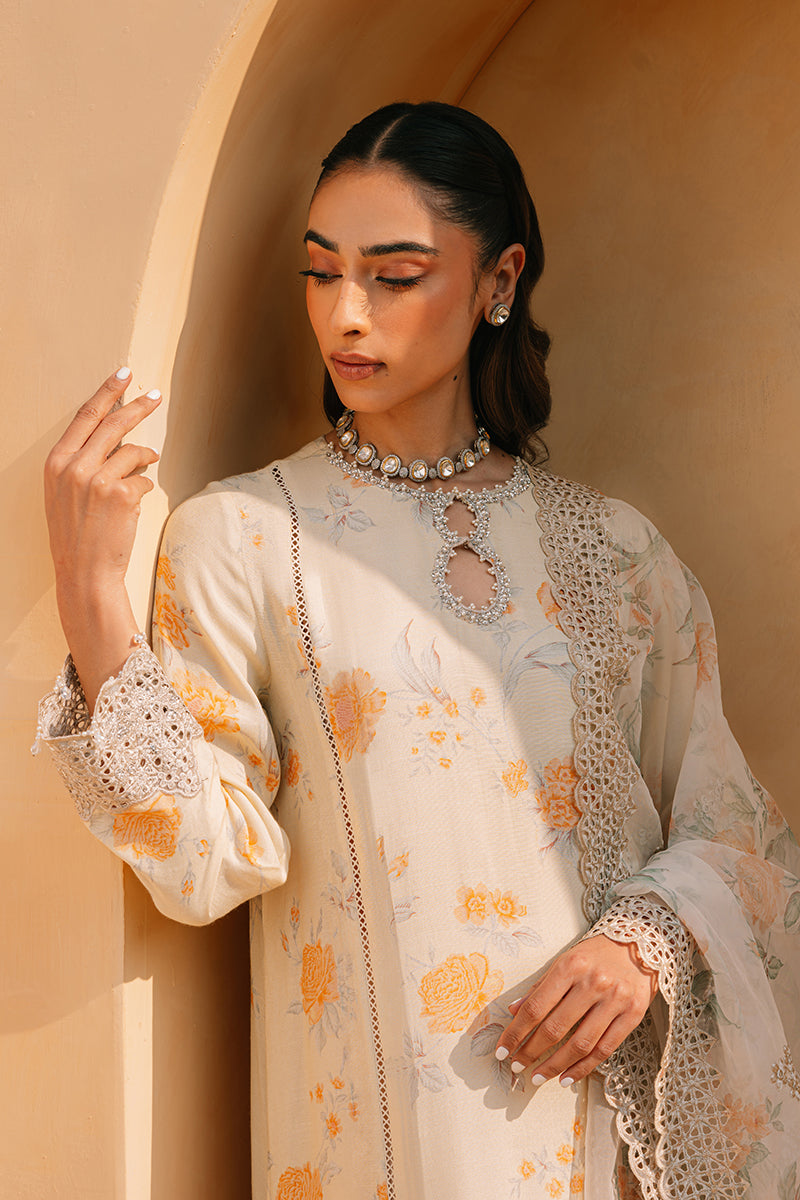 Cross Stitch | Eid Collection | LIME HAZE by Cross Stitch - Designer Dress - Type: Ladies Clothes - Available at Libayah - 100% Original