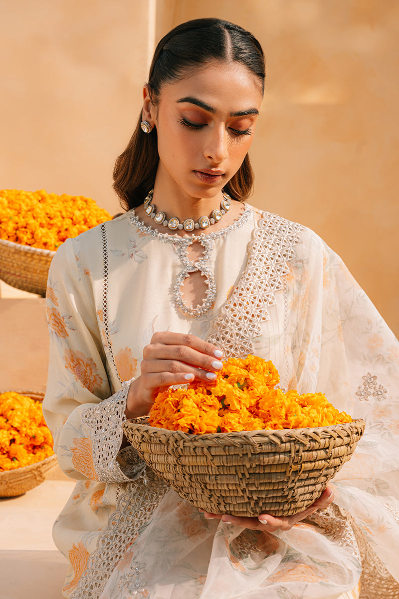 Cross Stitch | Eid Collection | LIME HAZE by Cross Stitch - Designer Dress - Type: Ladies Clothes - Available at Libayah - 100% Original