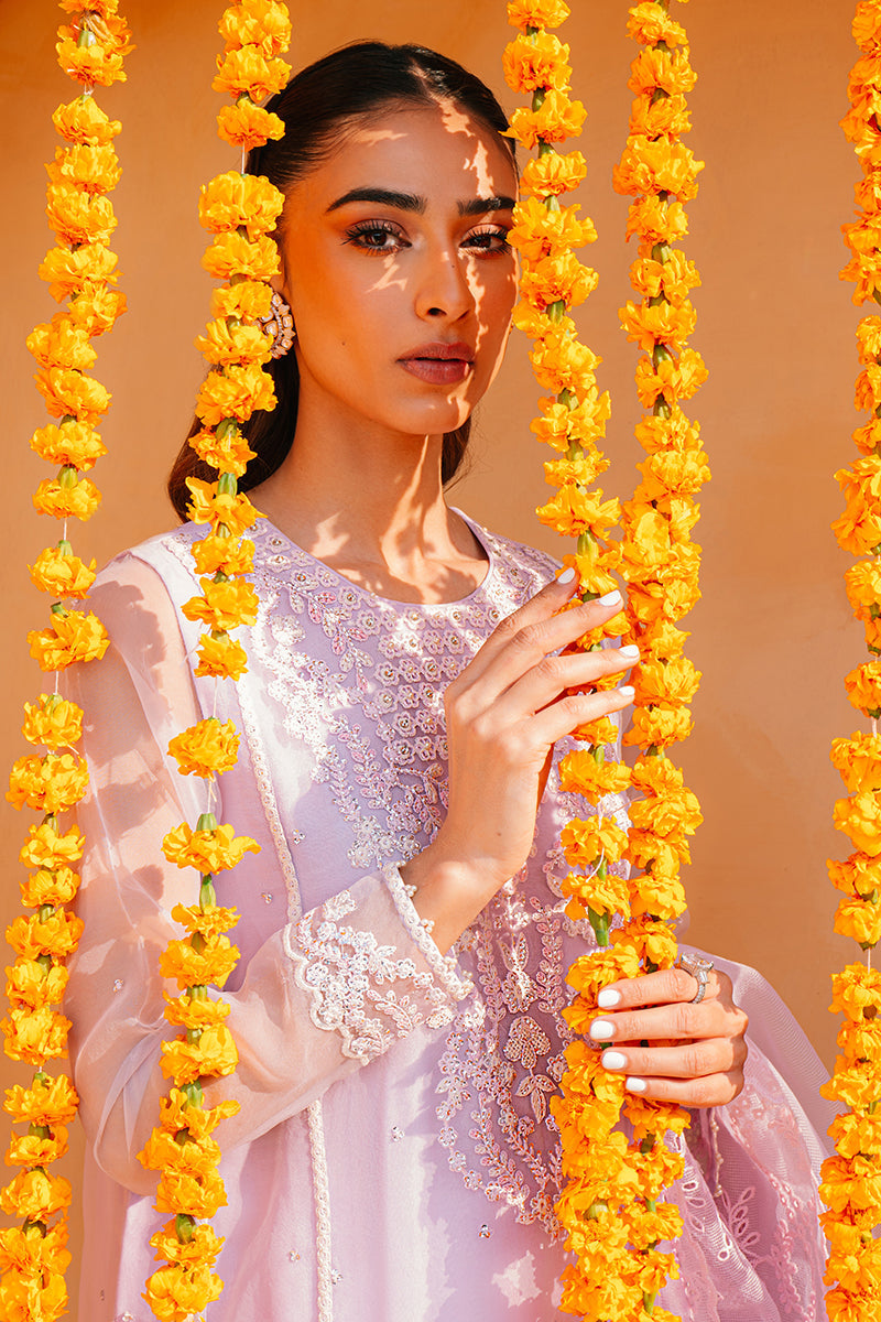 Cross Stitch | Eid Collection | LILAC WHISPER by Cross Stitch - Designer Dress - Type: Ladies Clothes - Available at Libayah - 100% Original