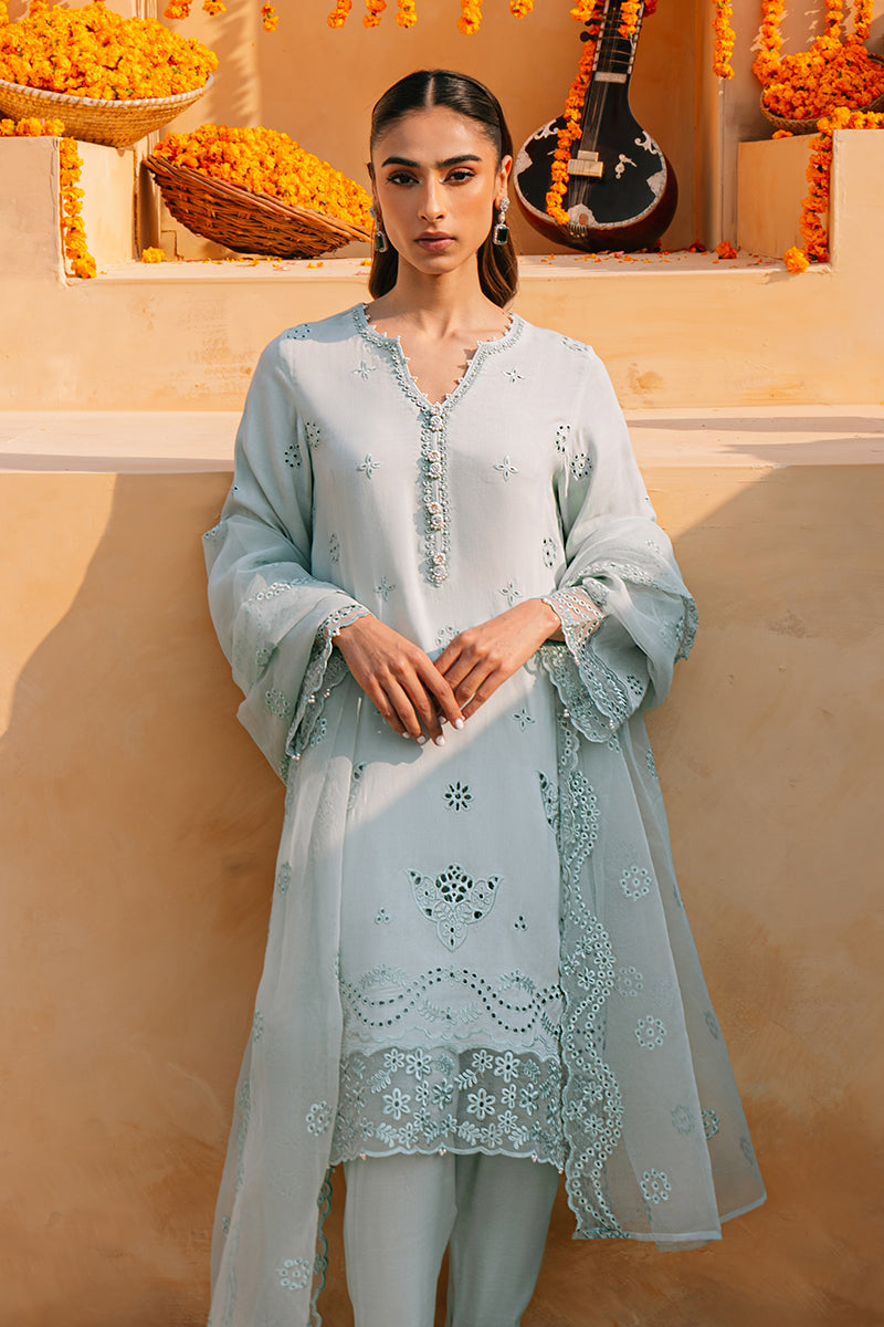 Cross Stitch | Eid Collection | CLOUD BURST by Cross Stitch - Designer Dress - Type: Ladies Clothes - Available at Libayah - 100% Original