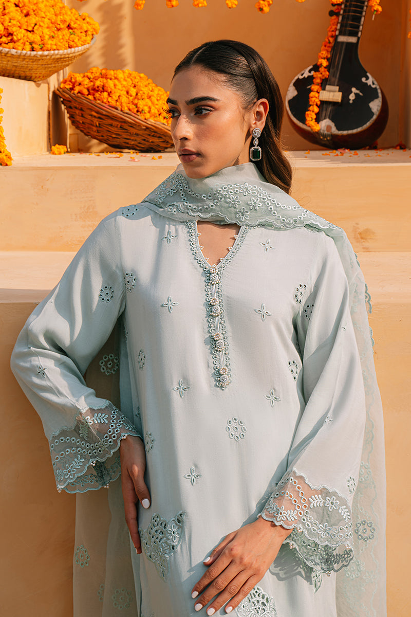 Cross Stitch | Eid Collection | CLOUD BURST by Cross Stitch - Designer Dress - Type: Ladies Clothes - Available at Libayah - 100% Original
