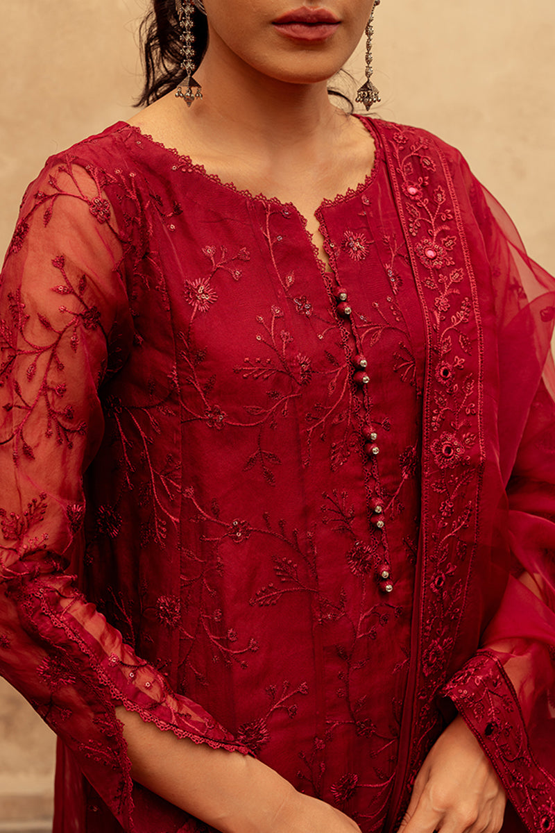 Cross Stitch | Eid Collection | MAHTAB by Cross Stitch - Designer Dress - Type: Ladies Clothes - Available at Libayah - 100% Original