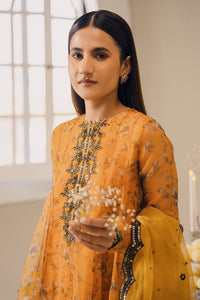 Cross Stitch | Eid Collection | HARVEST GOLD by Cross Stitch - Designer Dress - Type: Ladies Clothes - Available at Libayah - 100% Original