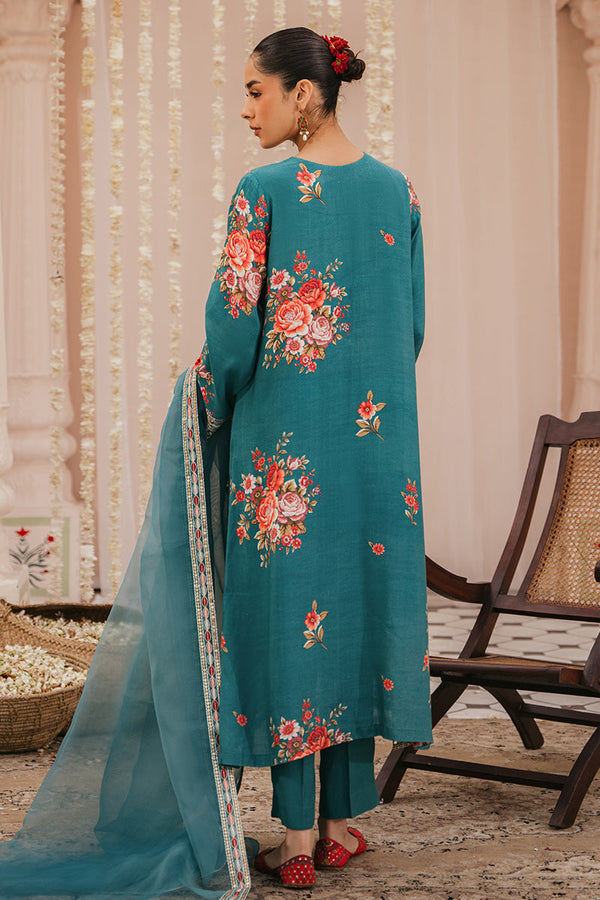 Cross Stitch | Eid Collection | TIDE POOL by Cross Stitch - Designer Dress - Type: Ladies Clothes - Available at Libayah - 100% Original