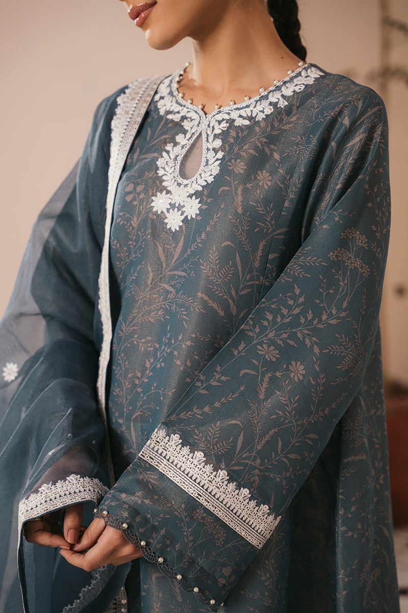 Cross Stitch | Eid Collection | MIDNIGHT SKY by Cross Stitch - Designer Dress - Type: Ladies Clothes - Available at Libayah - 100% Original