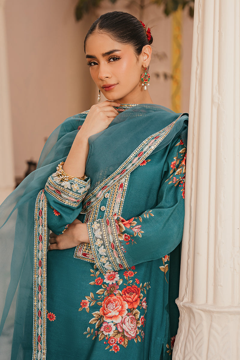 Cross Stitch | Eid Collection | TIDE POOL by Cross Stitch - Designer Dress - Type: Ladies Clothes - Available at Libayah - 100% Original
