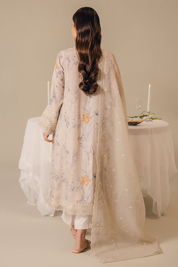Cross Stitch | Eid Collection | ASHEN BUD by Cross Stitch - Designer Dress - Type: Ladies Clothes - Available at Libayah - 100% Original