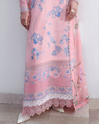 Roheenaz | Floral Reverie Luxury Lawn | Crystal Glow by Roheenaz - Designer Dress  - Type : Ladies Clothes - Available at Libayah - 100% Original 
