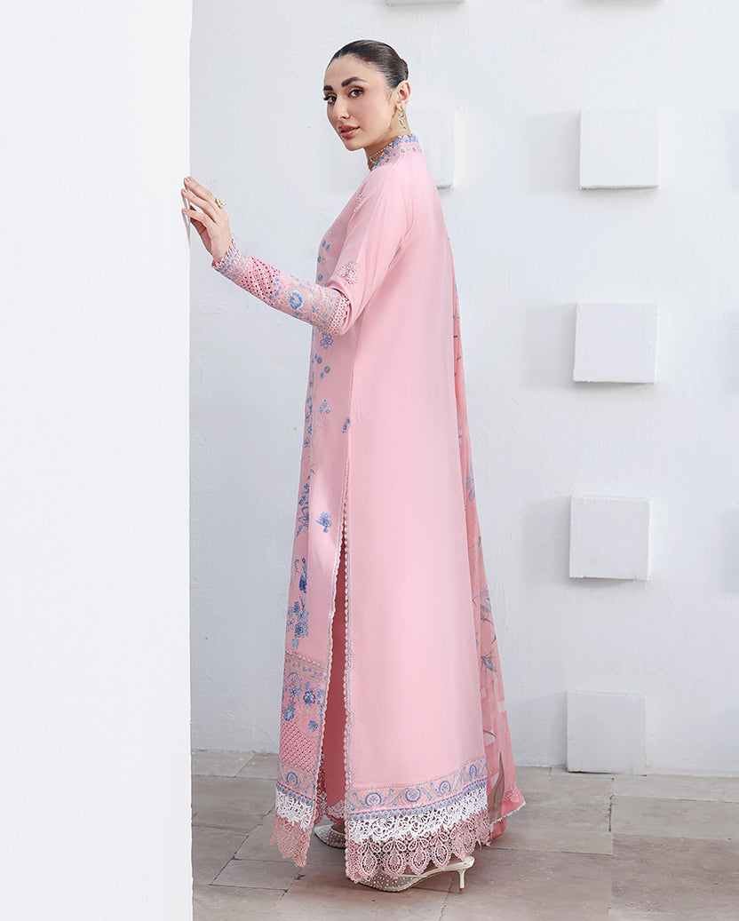 Roheenaz | Floral Reverie Luxury Lawn | Crystal Glow by Roheenaz - Designer Dress  - Type : Ladies Clothes - Available at Libayah - 100% Original 