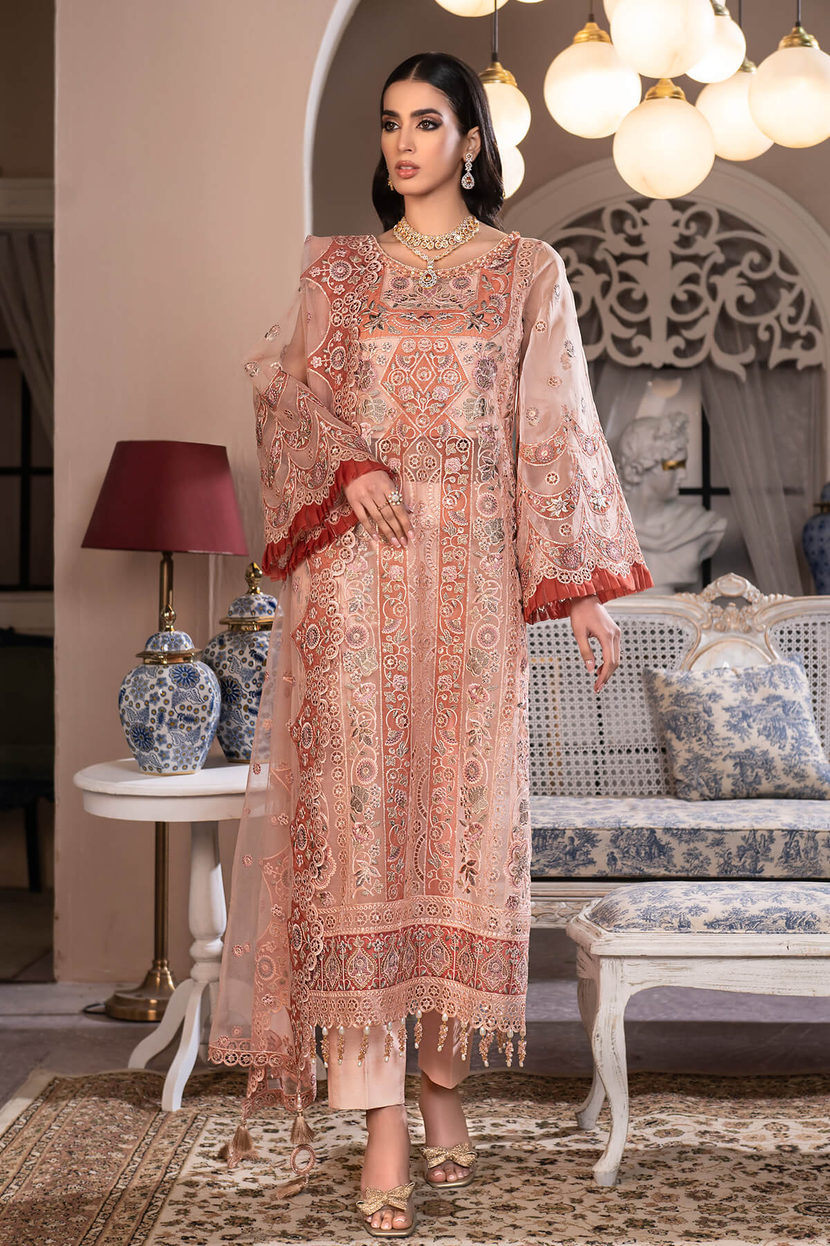 Janique | Luxury Collection 24 | D - 001 Peaceful Pink by Janique - Designer Dress - Type: Ladies Clothes - Available at Libayah - 100% Original
