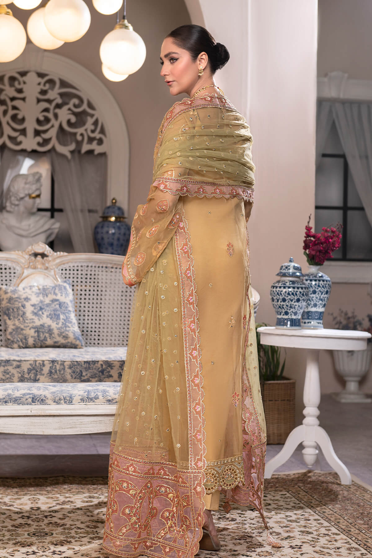 Janique | Luxury Collection 24 | D - 004 Amber Field by Janique - Designer Dress - Type: Ladies Clothes - Available at Libayah - 100% Original