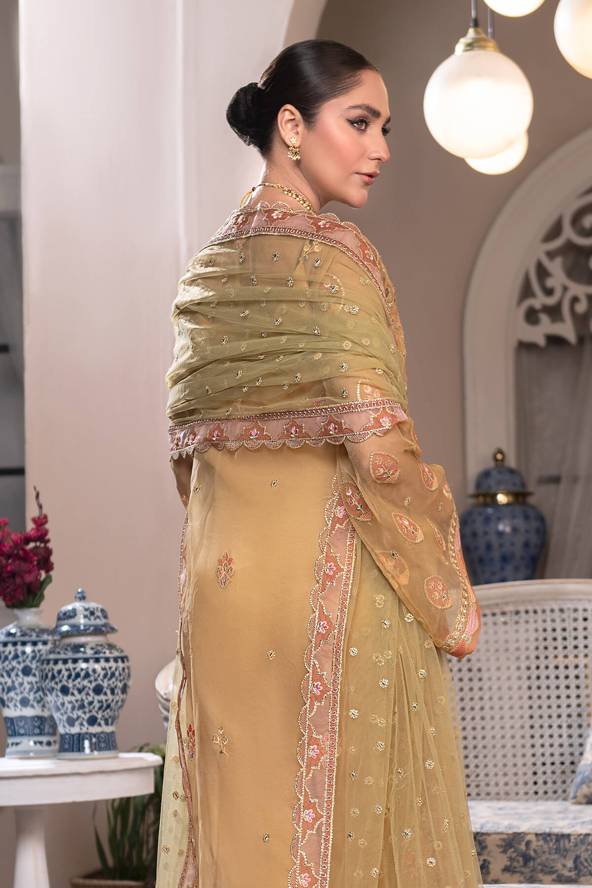 Janique | Luxury Collection 24 | D - 004 Amber Field by Janique - Designer Dress - Type: Ladies Clothes - Available at Libayah - 100% Original