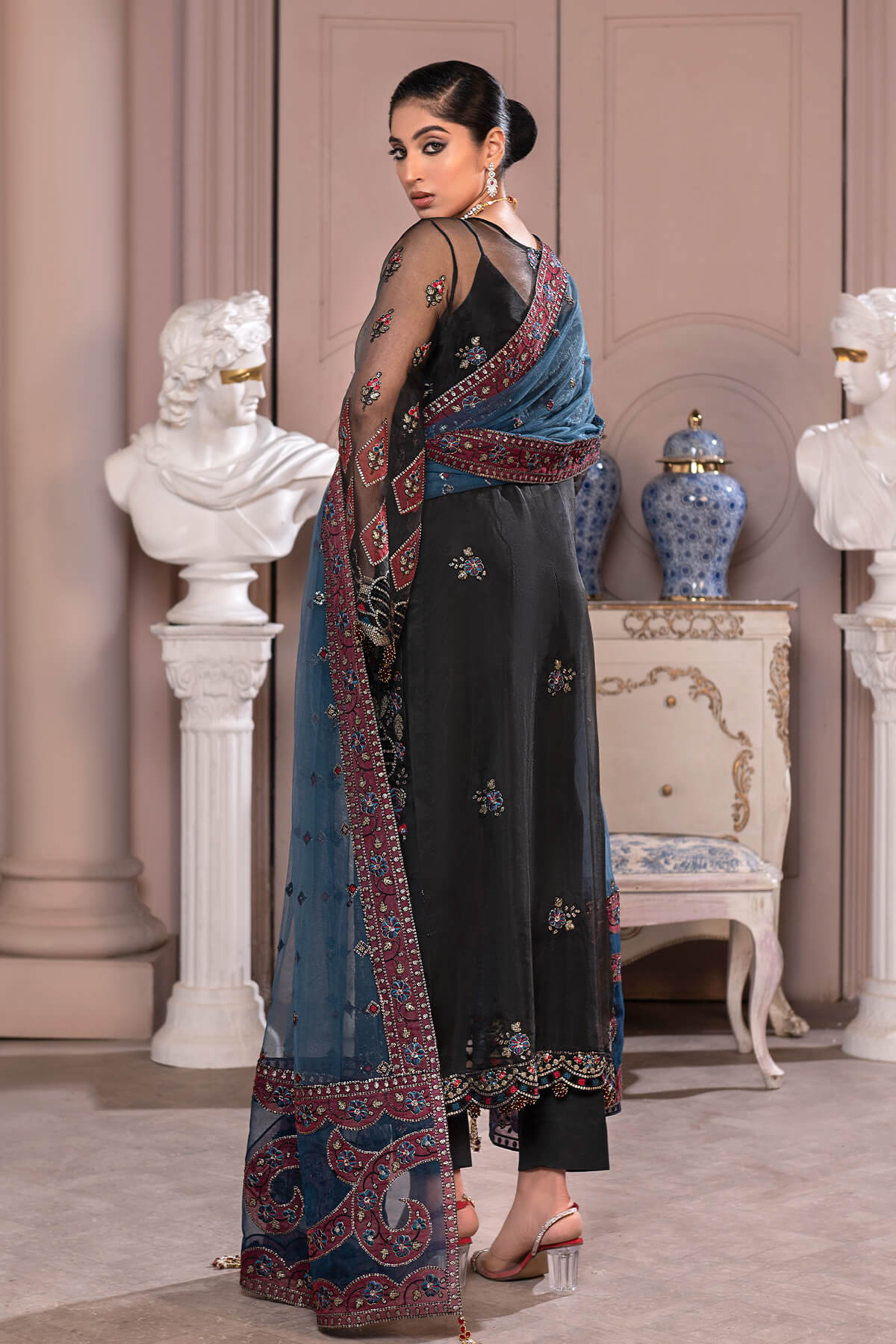 Janique | Luxury Collection 24 | D - 005 Night Bloom by Janique - Designer Dress - Type: Ladies Clothes - Available at Libayah - 100% Original