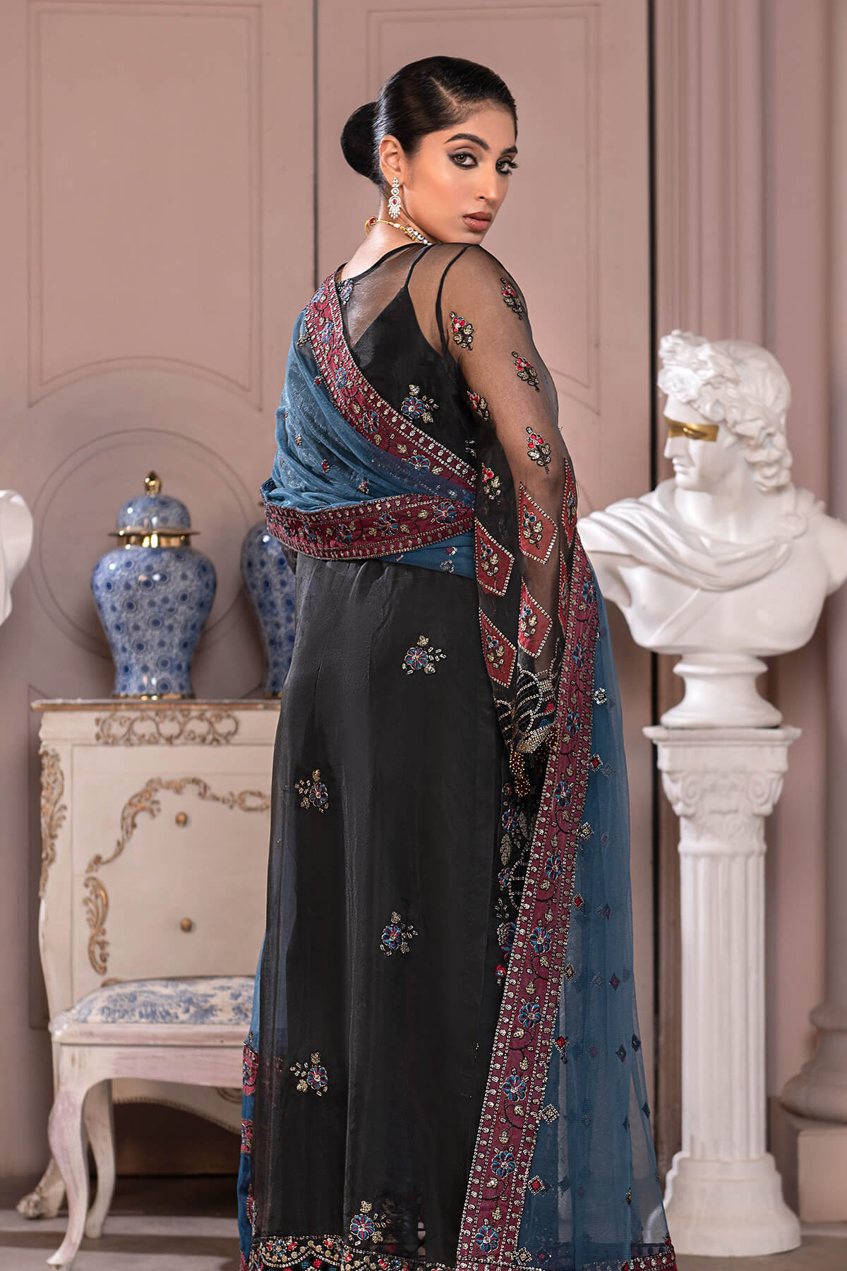 Janique | Luxury Collection 24 | D - 005 Night Bloom by Janique - Designer Dress - Type: Ladies Clothes - Available at Libayah - 100% Original