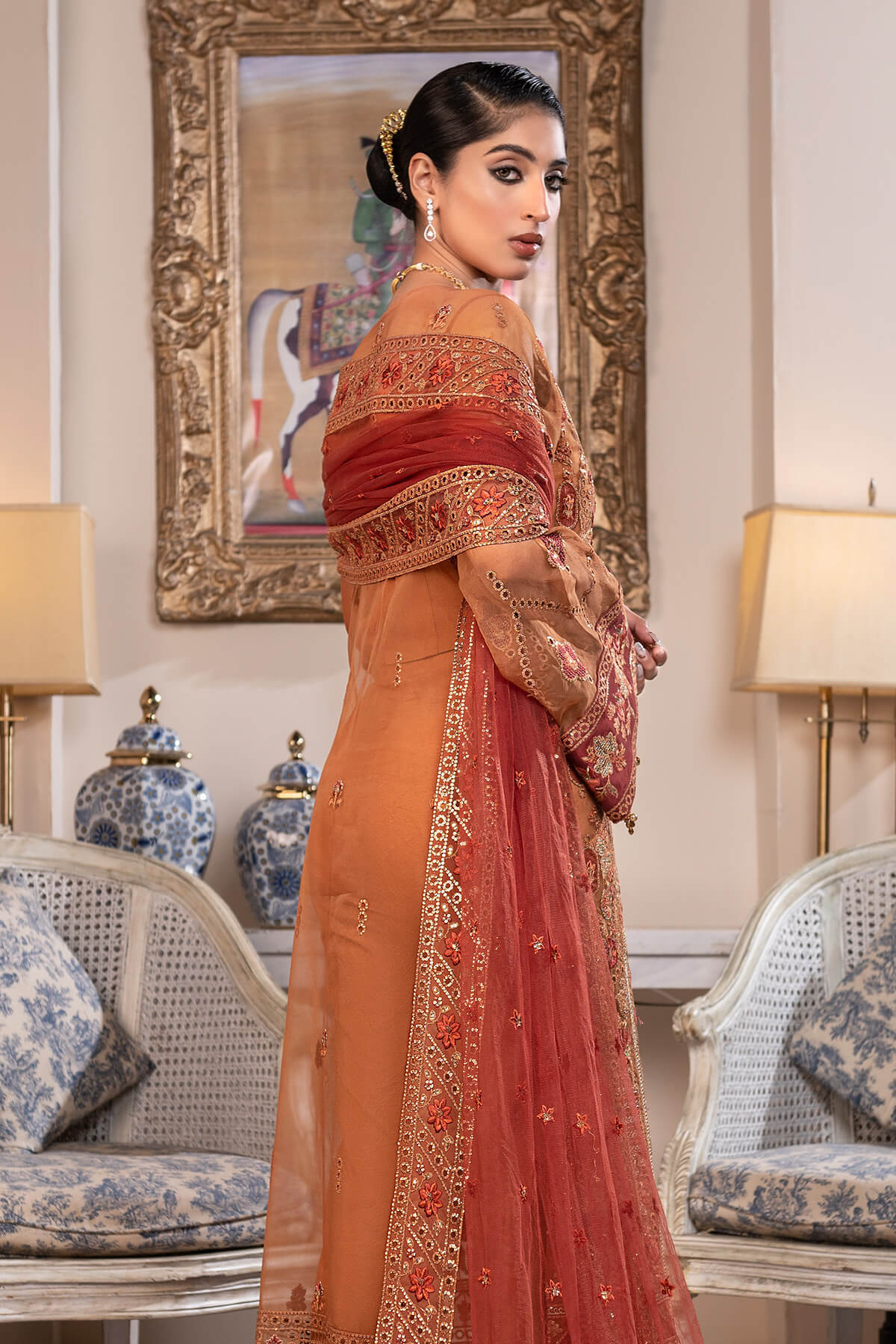 Janique | Luxury Collection 24 | D - 007 Barg Mustard by Janique - Designer Dress - Type: Ladies Clothes - Available at Libayah - 100% Original