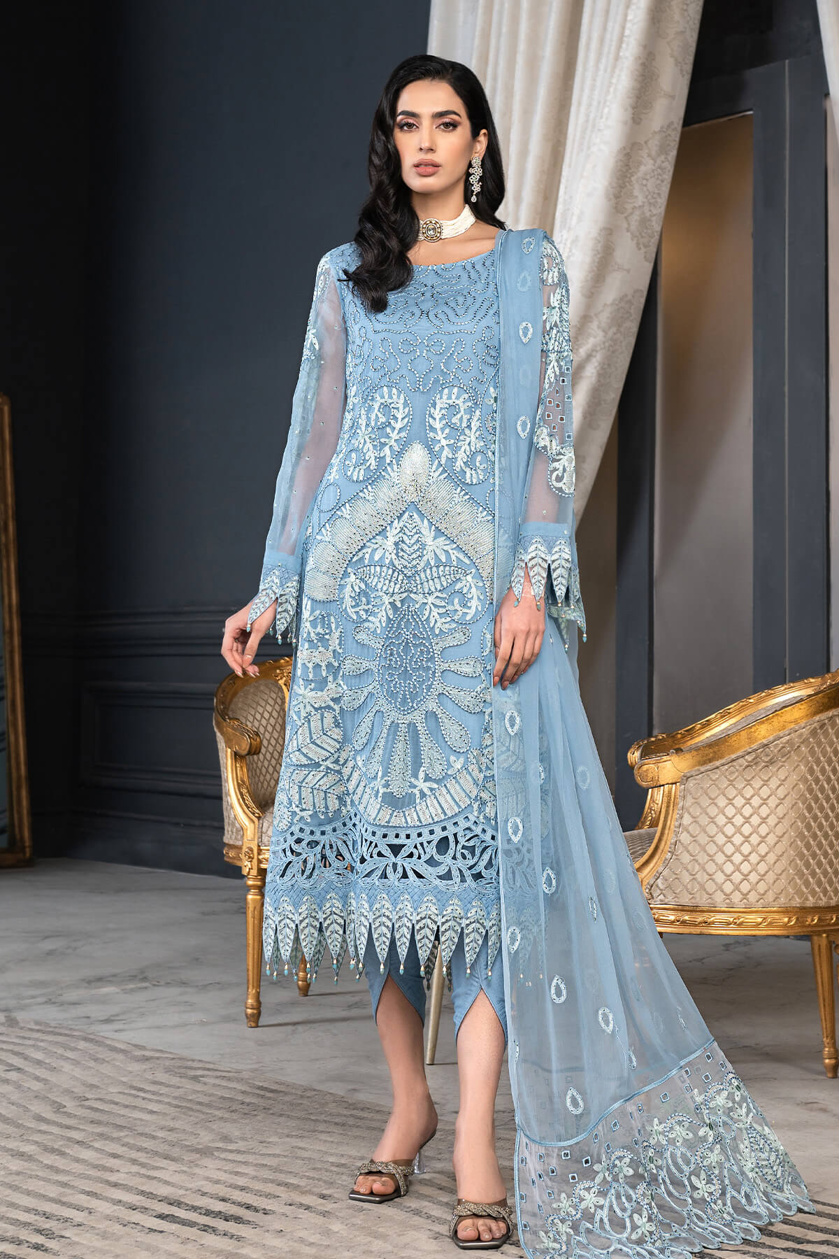Janique | Luxury Collection 24 | D-015 Celestial Charm by Janique - Designer Dress - Type: Ladies Clothes - Available at Libayah - 100% Original