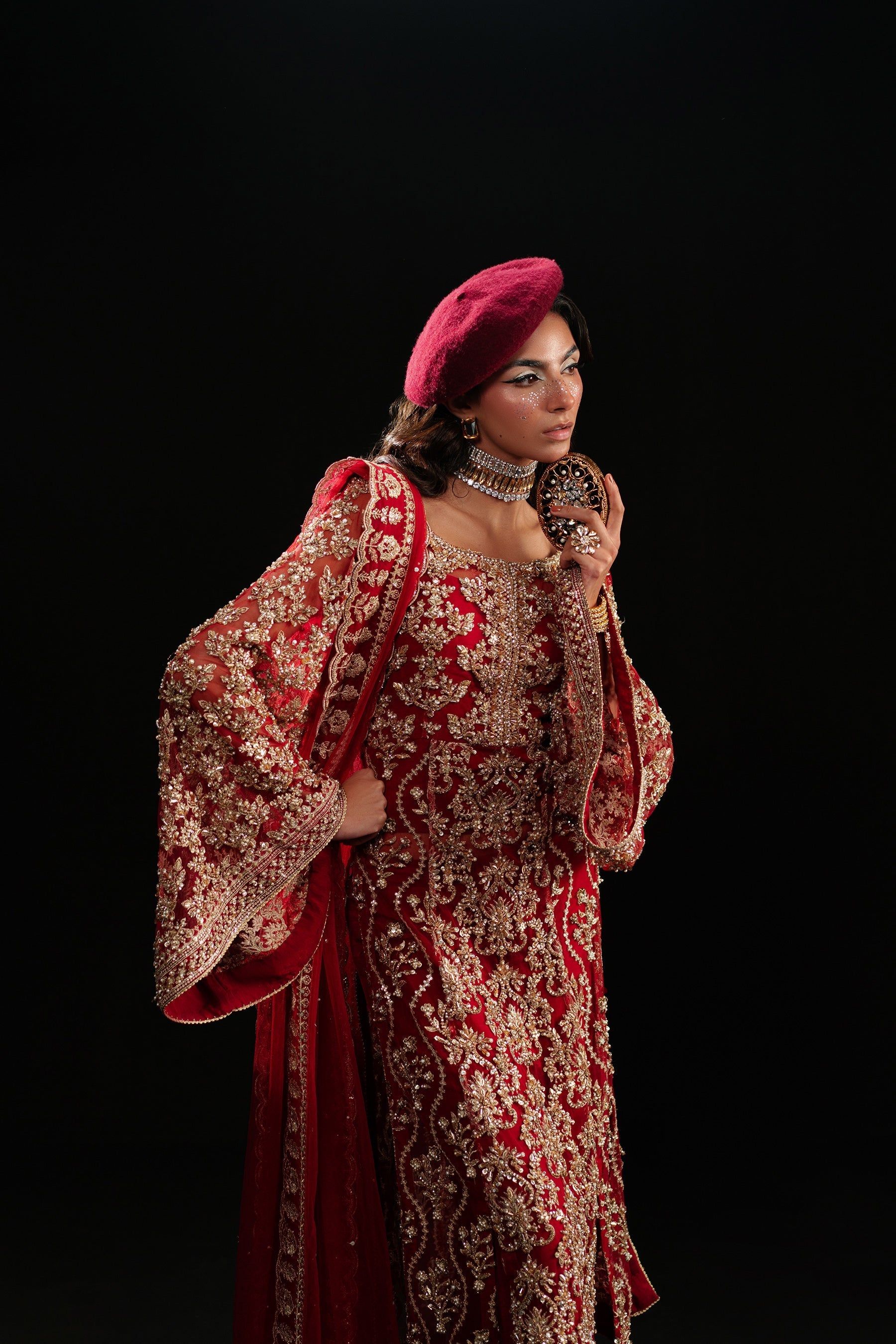 Ammara Khan | Kara Wedding Formals | D-02 by Ammara Khan - Designer Dress - Type: Ladies Clothes - Available at Libayah - 100% Original