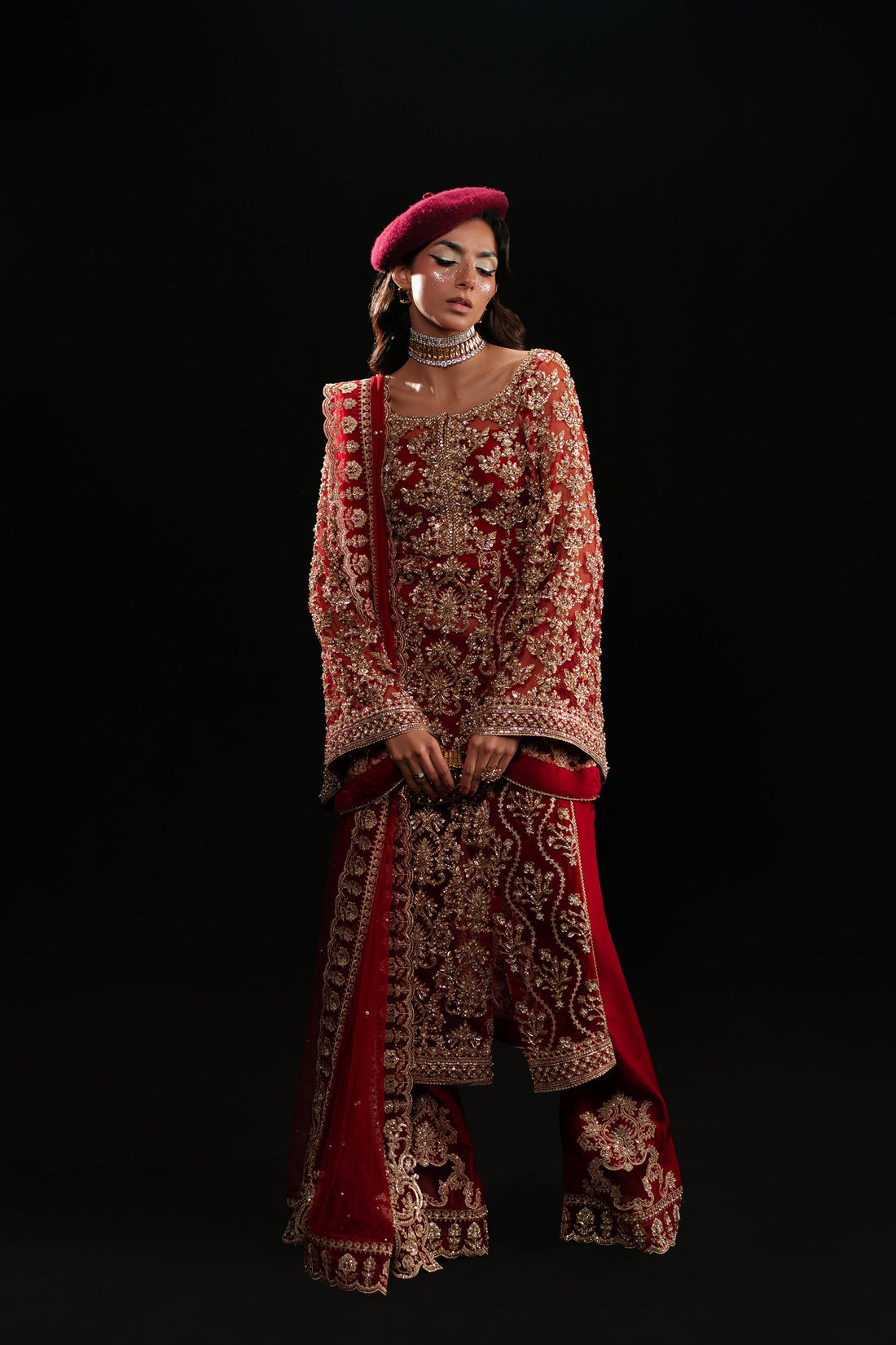 Ammara Khan | Kara Wedding Formals | D-02 by Ammara Khan - Designer Dress - Type: Ladies Clothes - Available at Libayah - 100% Original