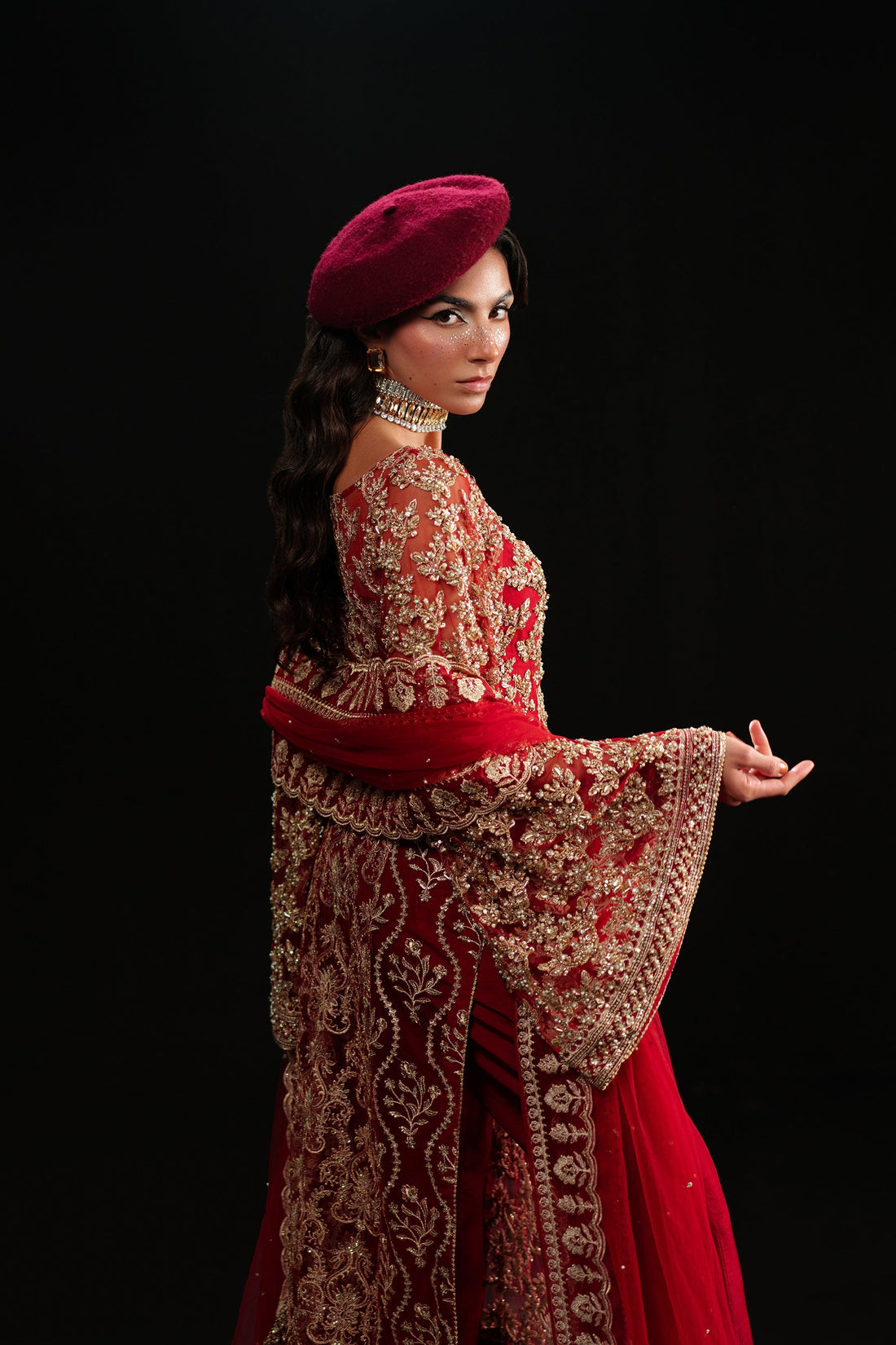 Ammara Khan | Kara Wedding Formals | D-02 by Ammara Khan - Designer Dress - Type: Ladies Clothes - Available at Libayah - 100% Original