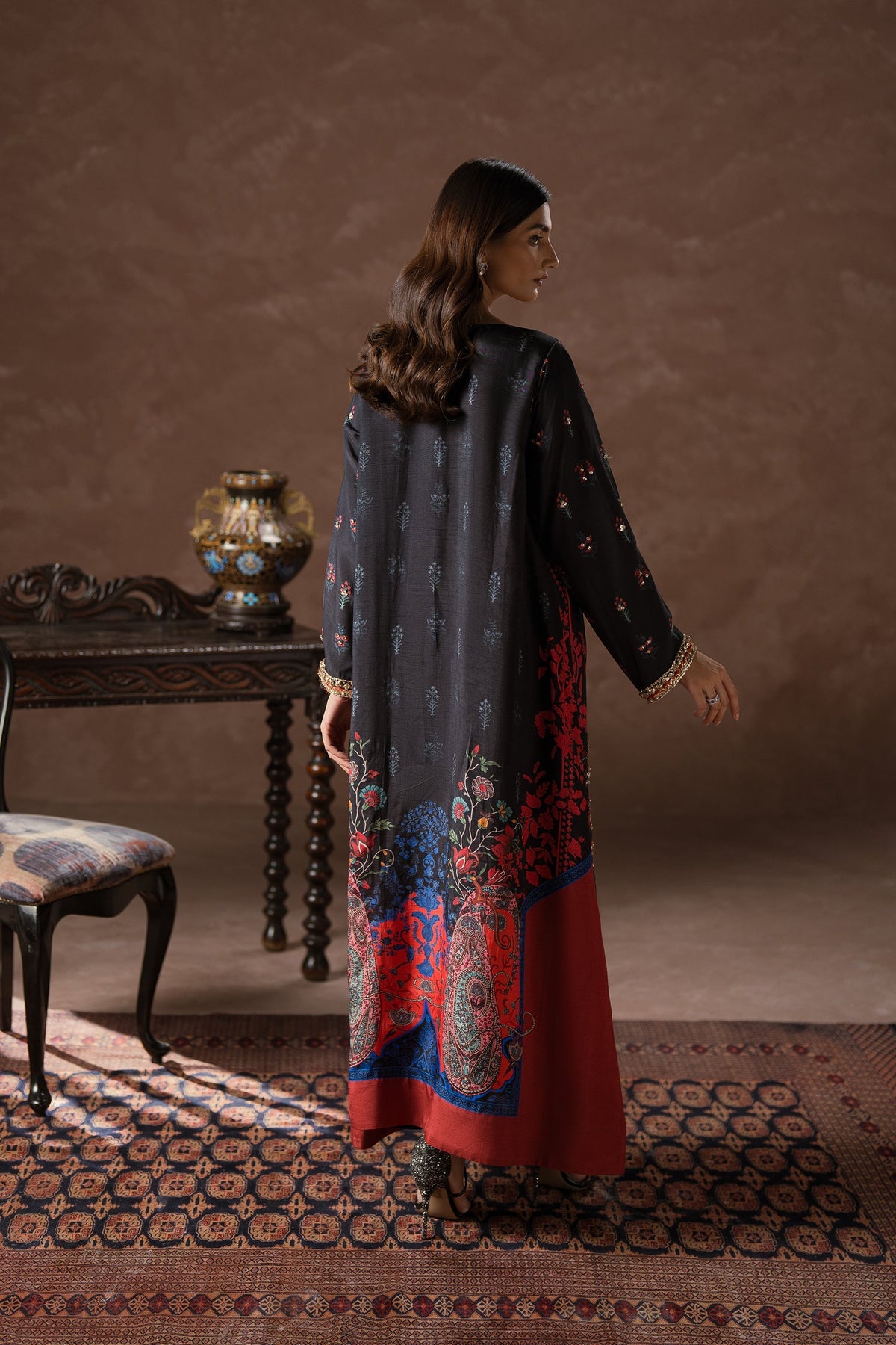 Ammara Khan | Symphony 24 | COOL BLACK COSMOPOLITAN SET (D-04) by Ammara Khan - Designer Dress - Type: Ladies Clothes - Available at Libayah - 100% Original