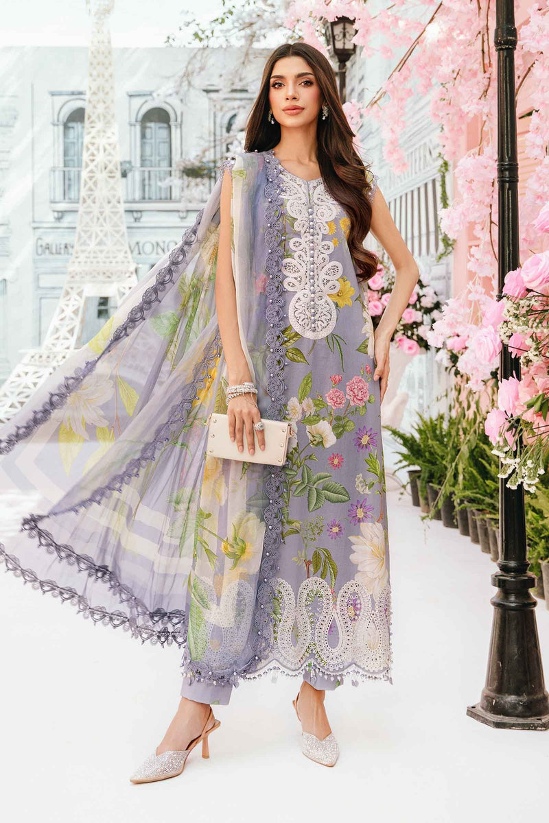 Maria B | M Prints Summer 25 | MPT-2604-A by Maria B - Designer Dress - Type: Ladies Clothes - Available at Libayah - 100% Original