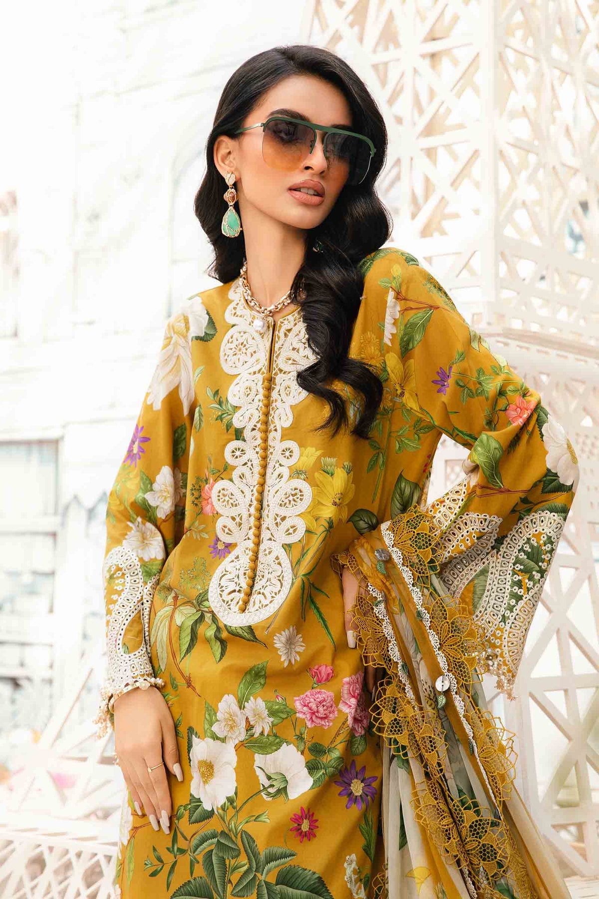 Maria B | M Prints Summer 25 | MPT-2604-B by Maria B - Designer Dress - Type: Ladies Clothes - Available at Libayah - 100% Original