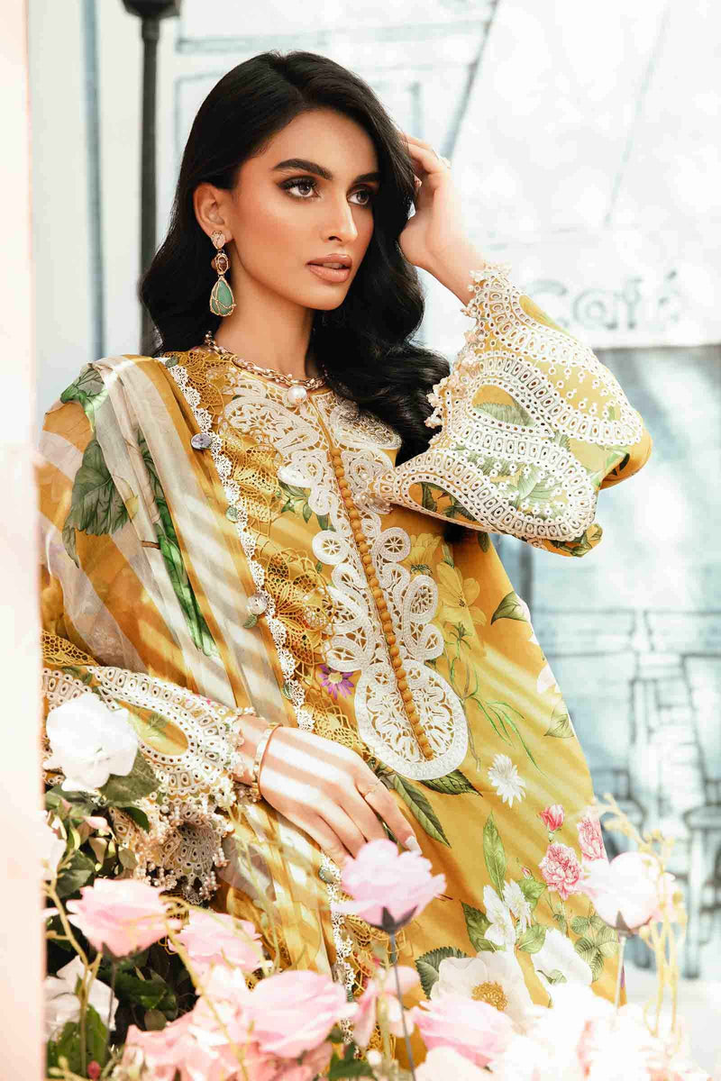 Maria B | M Prints Summer 25 | MPT-2604-B by Maria B - Designer Dress - Type: Ladies Clothes - Available at Libayah - 100% Original