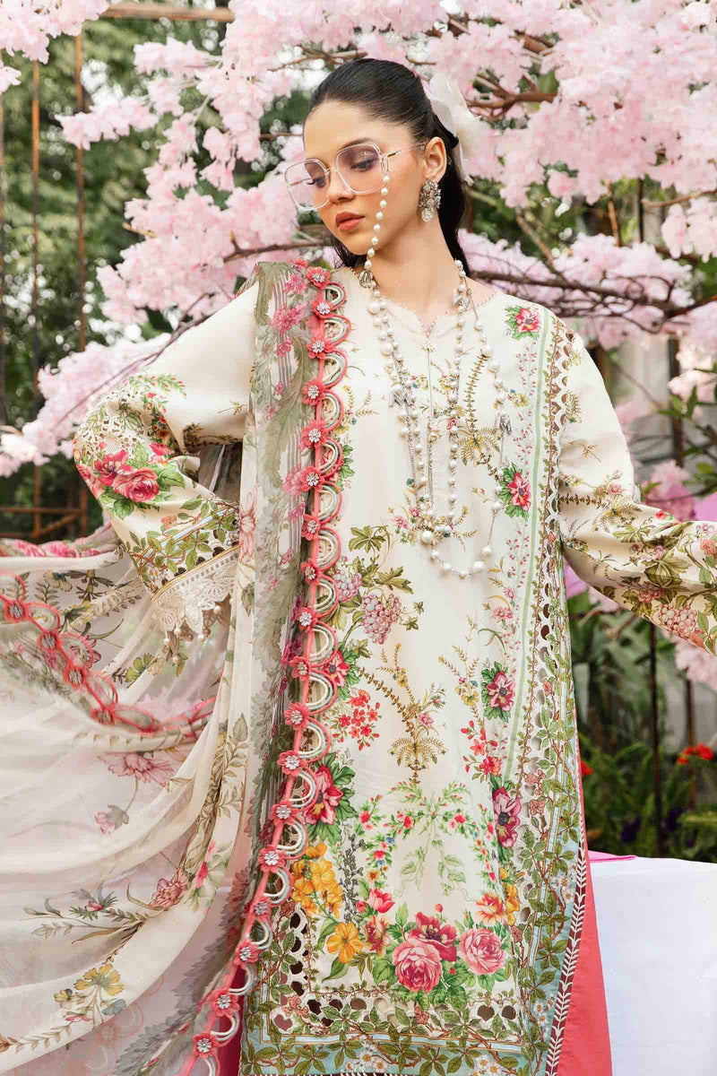 Maria B | M Prints Summer 25 | MPT-2605-A by Maria B - Designer Dress - Type: Ladies Clothes - Available at Libayah - 100% Original