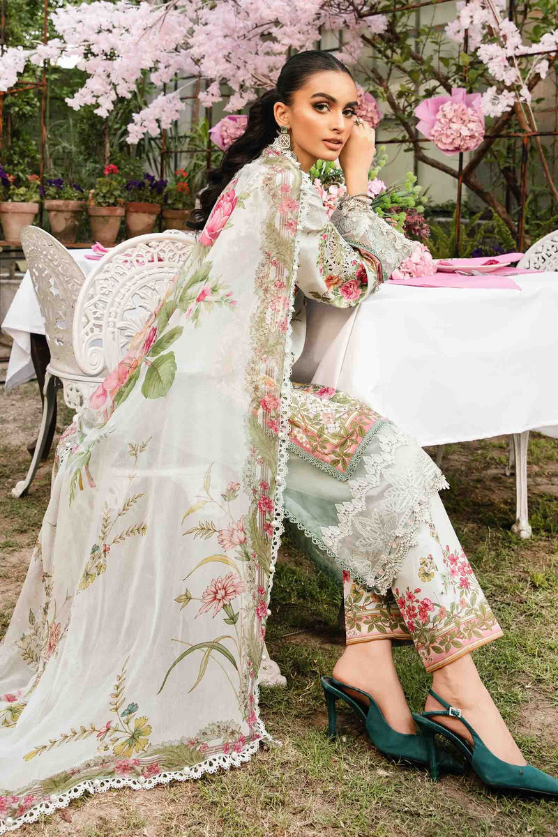 Maria B | M Prints Summer 25 | MPT-2605-B by Maria B - Designer Dress - Type: Ladies Clothes - Available at Libayah - 100% Original