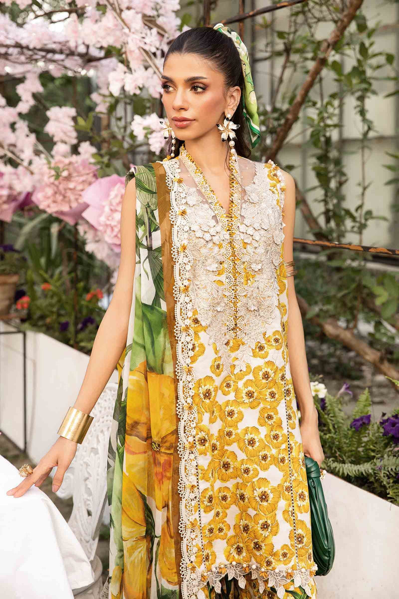 Maria B | M Prints Summer 25 | MPT-2606-A by Maria B - Designer Dress - Type: Ladies Clothes - Available at Libayah - 100% Original