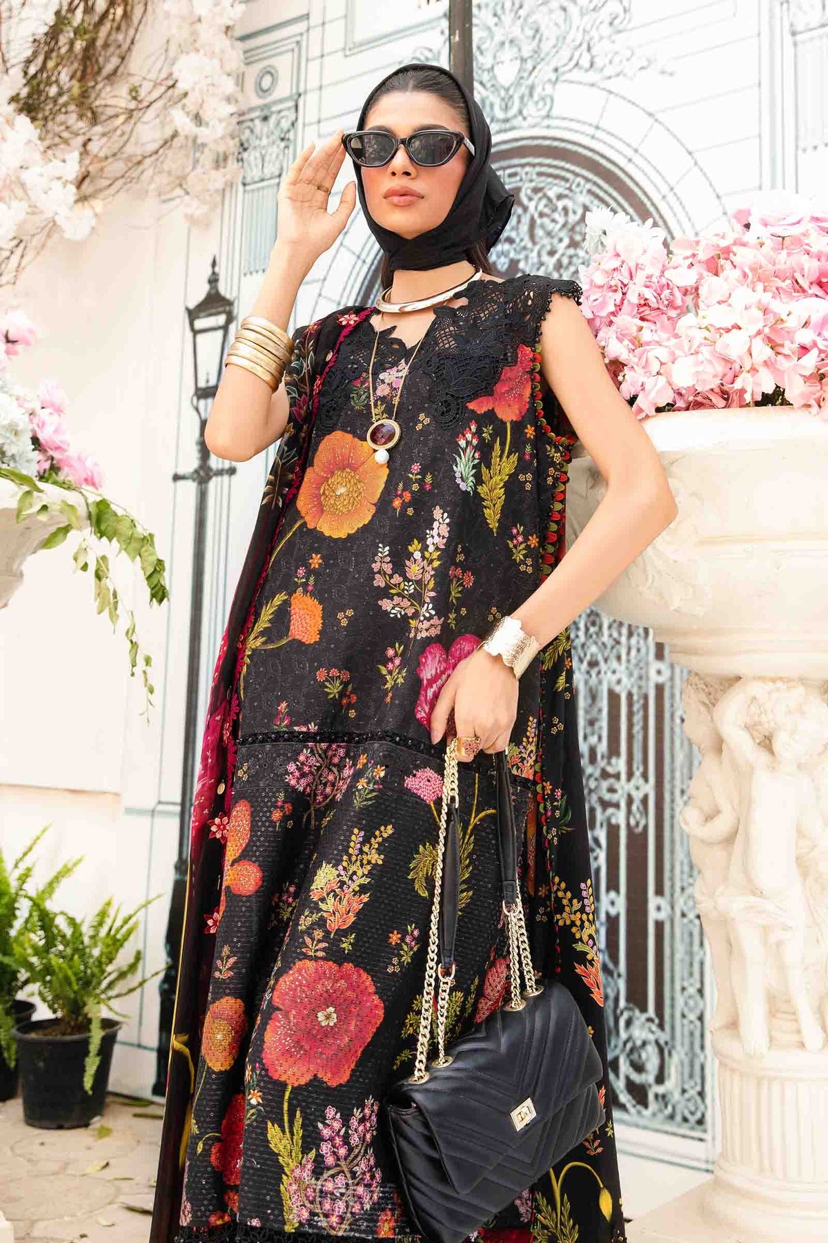 Maria B | M Prints Summer 25 | MPT-2607-B by Maria B - Designer Dress - Type: Ladies Clothes - Available at Libayah - 100% Original