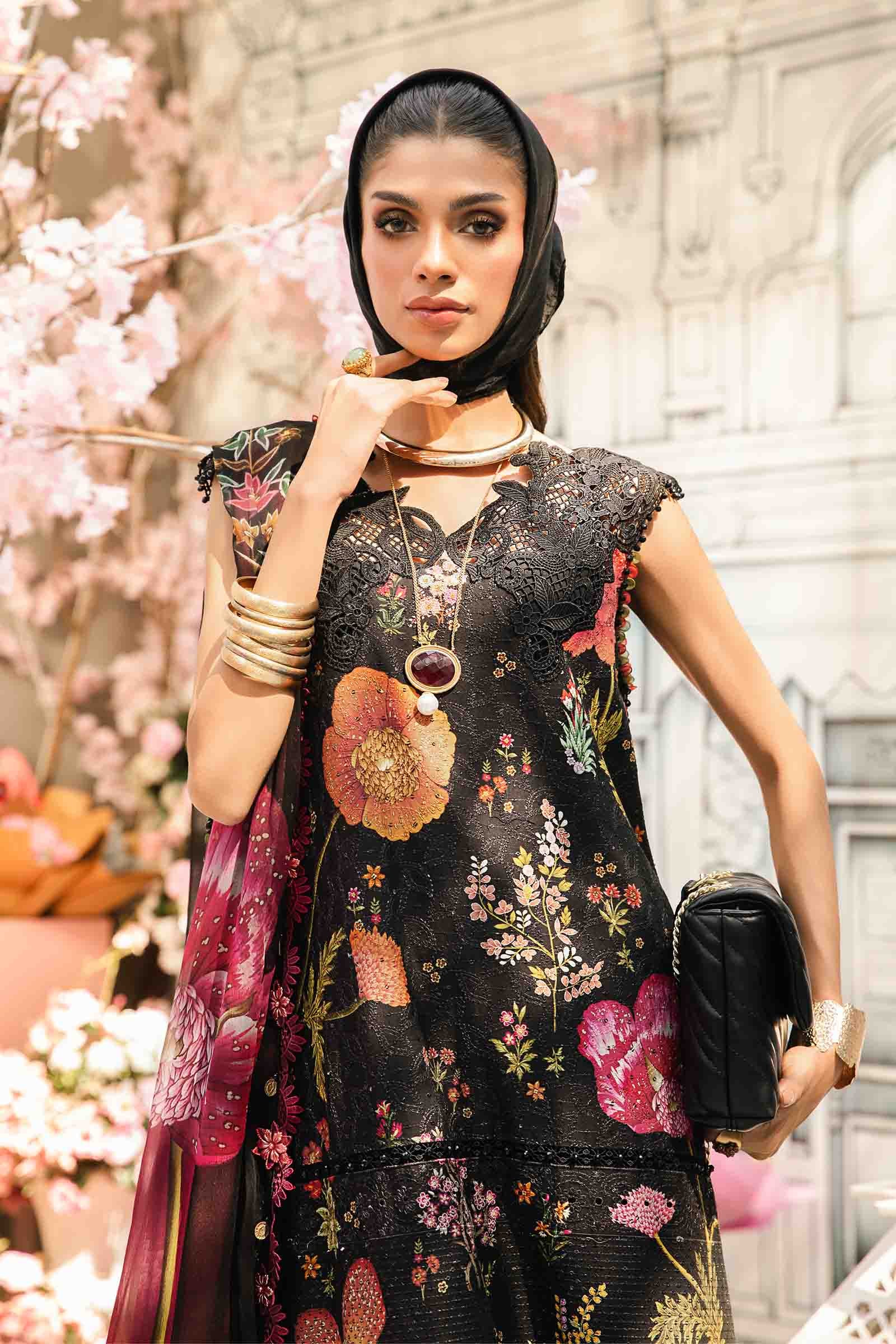 Maria B | M Prints Summer 25 | MPT-2607-B by Maria B - Designer Dress - Type: Ladies Clothes - Available at Libayah - 100% Original