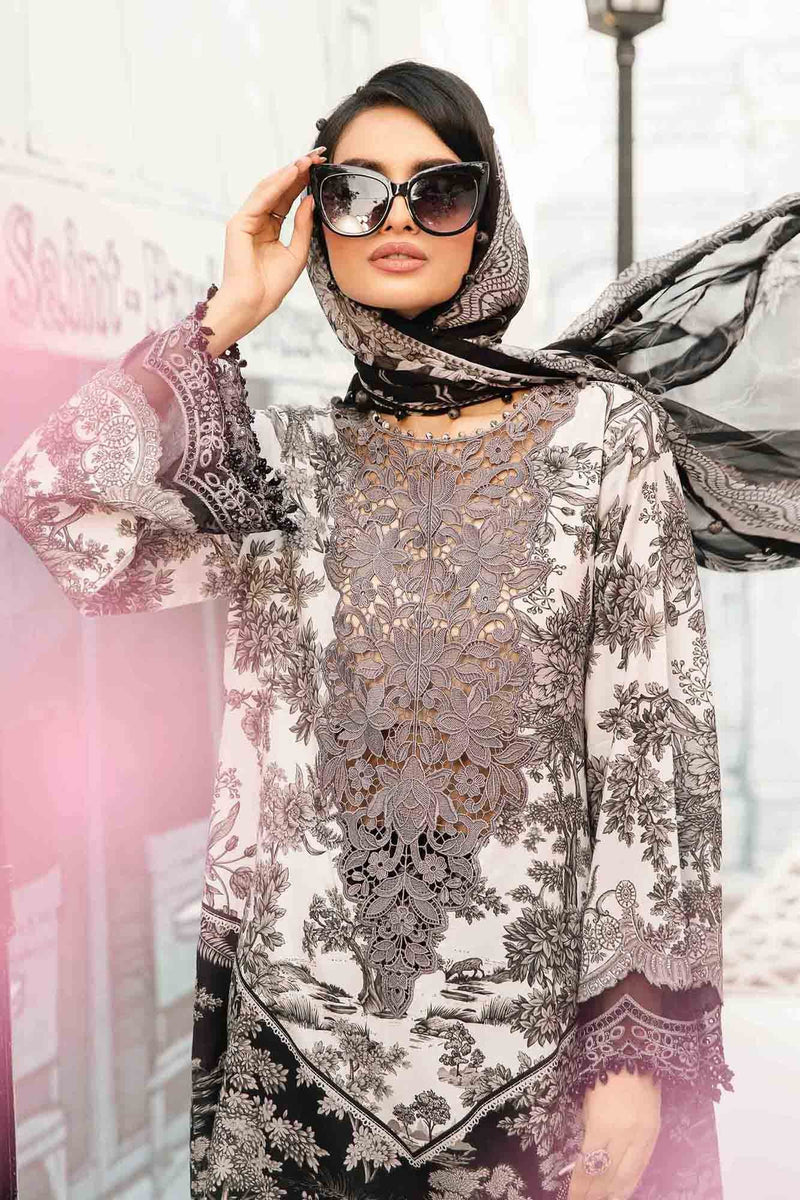 Maria B | M Prints Summer 25 | MPT-2608-B by Maria B - Designer Dress - Type: Ladies Clothes - Available at Libayah - 100% Original
