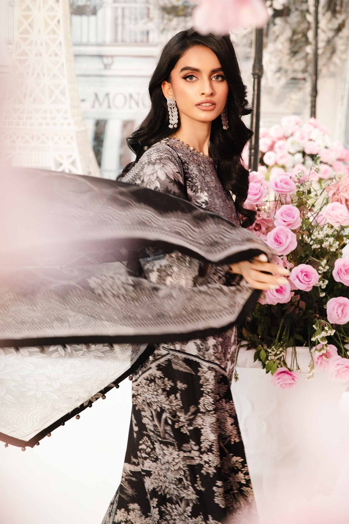 Maria B | M Prints Summer 25 | MPT-2608-B by Maria B - Designer Dress - Type: Ladies Clothes - Available at Libayah - 100% Original