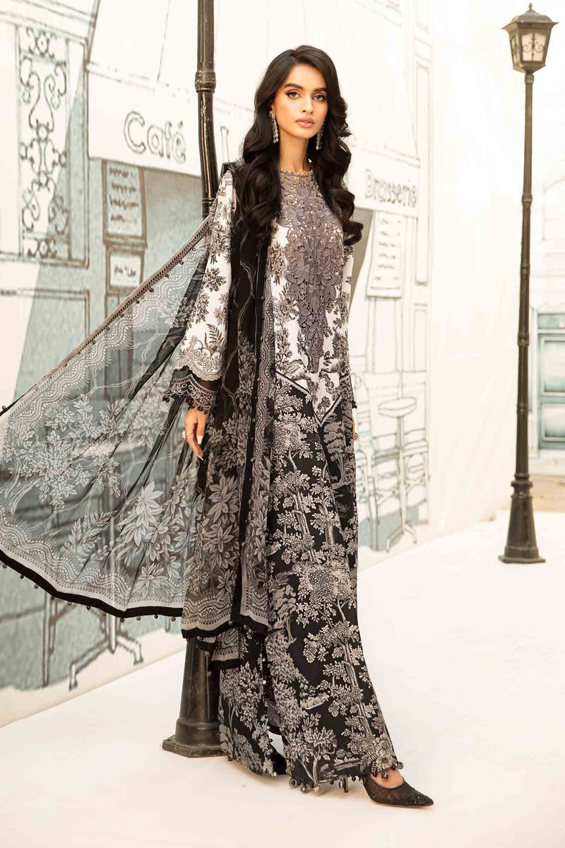 Maria B | M Prints Summer 25 | MPT-2608-B by Maria B - Designer Dress - Type: Ladies Clothes - Available at Libayah - 100% Original
