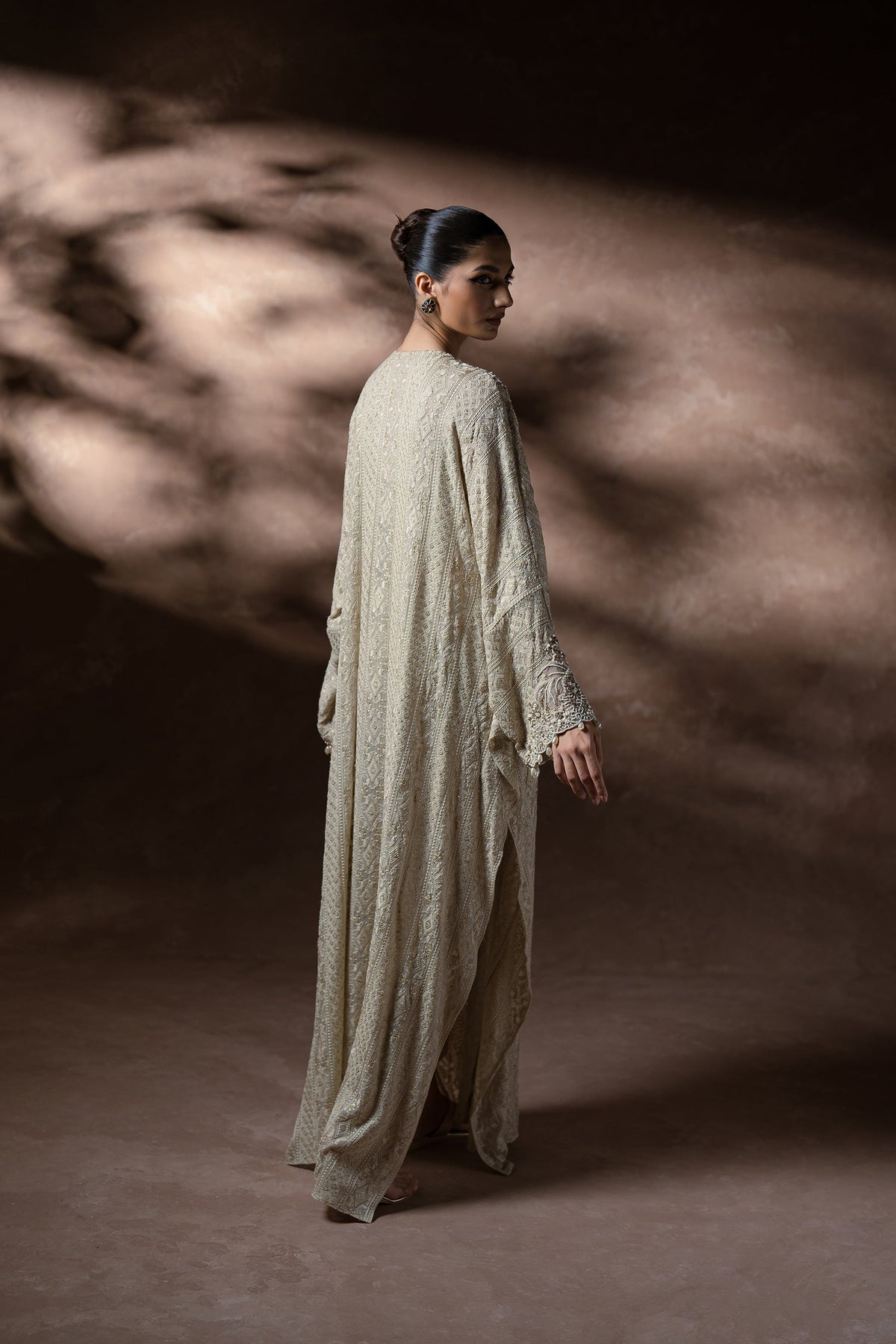Ammara Khan | Symphony 24 | TIMELESS ELEGANCE KAFTAN SET (D-09) by Ammara Khan - Designer Dress - Type: Ladies Clothes - Available at Libayah - 100% Original
