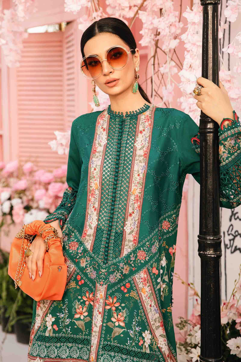 Maria B | M Prints Summer 25 | MPT-2610-A by Maria B - Designer Dress - Type: Ladies Clothes - Available at Libayah - 100% Original