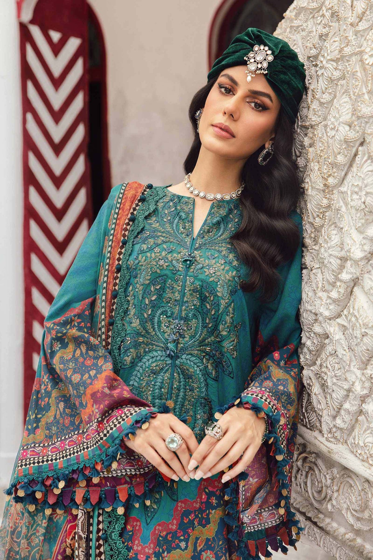 Maria B | M Prints Winter 25 | MPT-2710-B