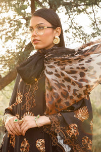 Maria B | M Prints Winter 24 | MPT-2410-B by Maria B - Designer Dress  - Type : Ladies Clothes - Available at Libayah - 100% Original 