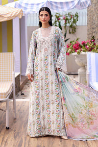 Maria B | M Prints 26 | MPT-3010-B by Maria B - Designer Dress  - Type : Ladies Clothes - Available at Libayah - 100% Original 