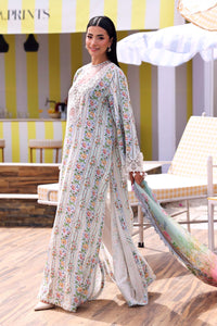 Maria B | M Prints 26 | MPT-3010-B by Maria B - Designer Dress  - Type : Ladies Clothes - Available at Libayah - 100% Original 