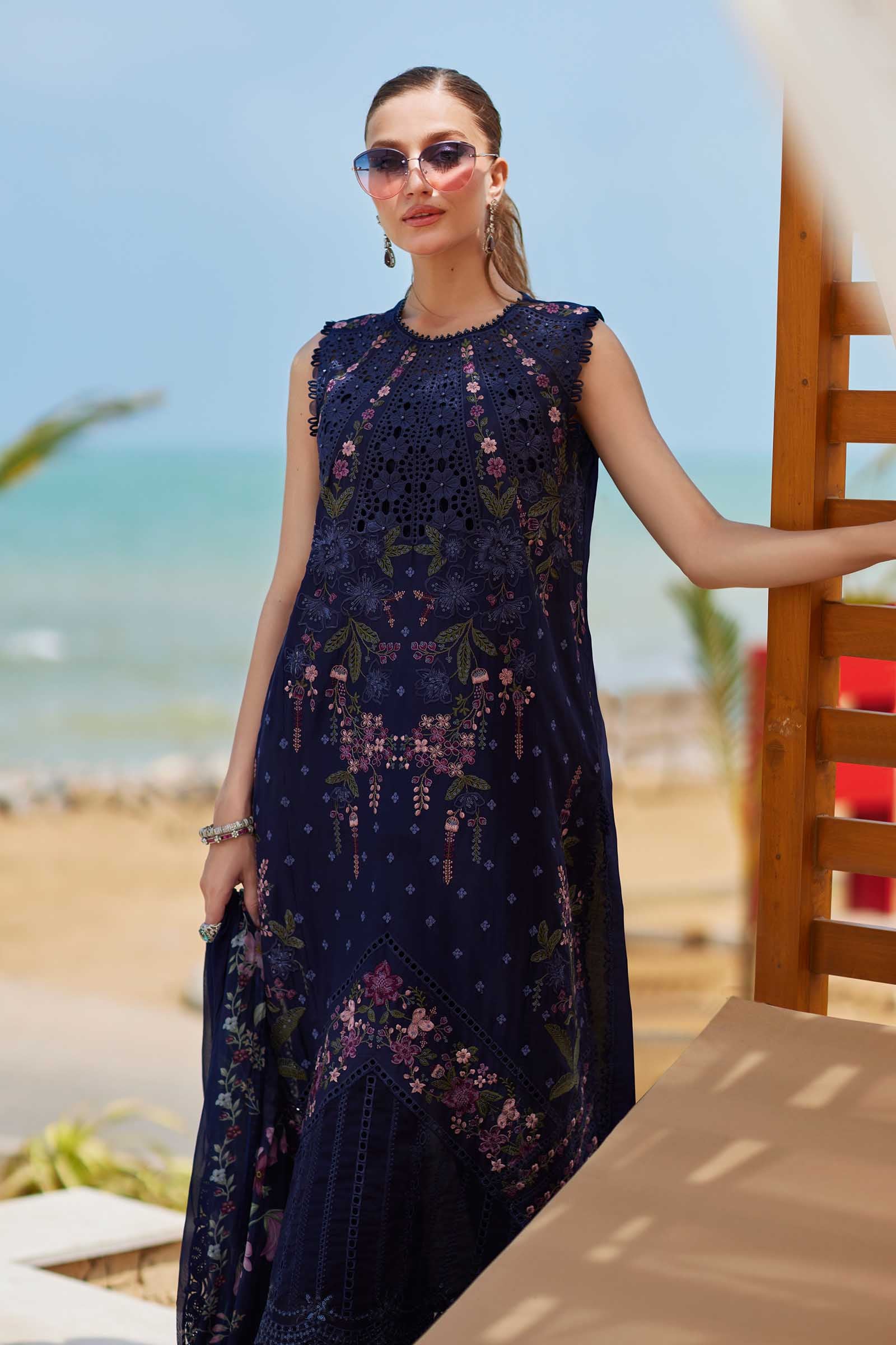 Maria B | Eid Collection 25 | 25-10 by Maria B - Designer Dress - Type: Ladies Clothes - Available at Libayah - 100% Original