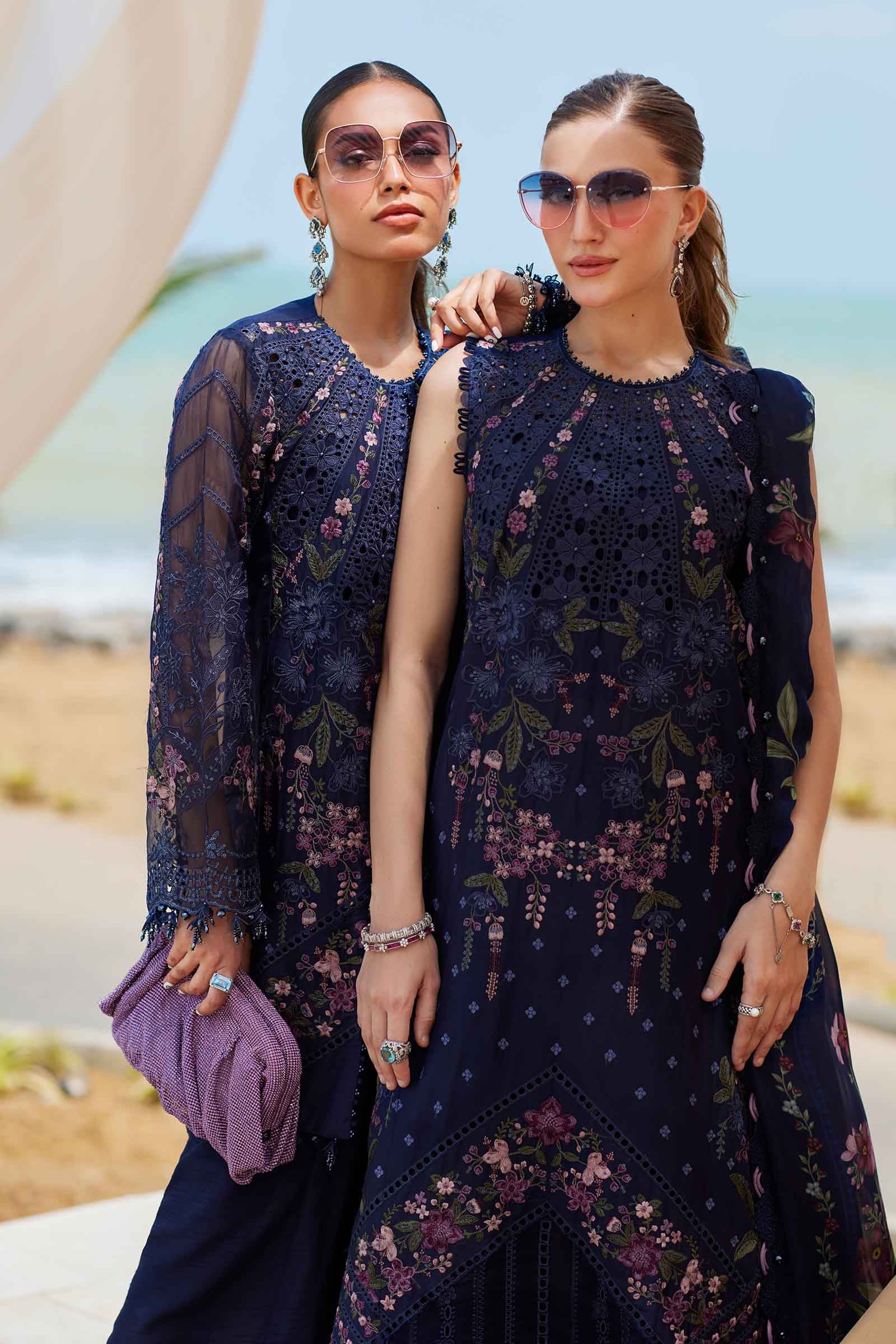 Maria B | Eid Collection 25 | 25-10 by Maria B - Designer Dress - Type: Ladies Clothes - Available at Libayah - 100% Original